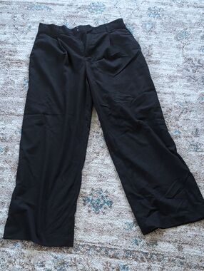 GAP Black Wide-Leg Trousers